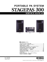 Yamaha STAGEPAS-300-AC - Service Manual